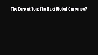 Read The Euro at Ten: The Next Global Currency? Ebook Free