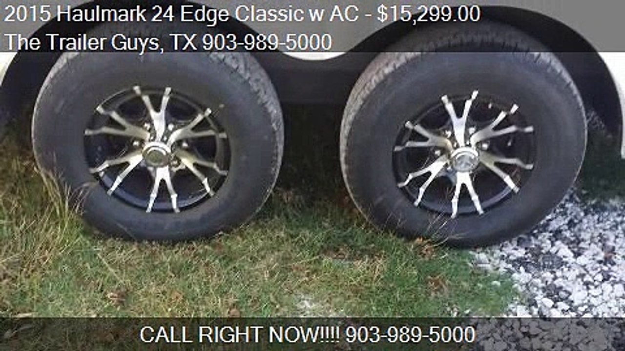2015 Haulmark 24 Edge Classic w AC for sale in TRENTON, TX 7