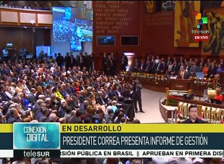 Ecuador: Correa informa de la reducción de gastos en la presidencia