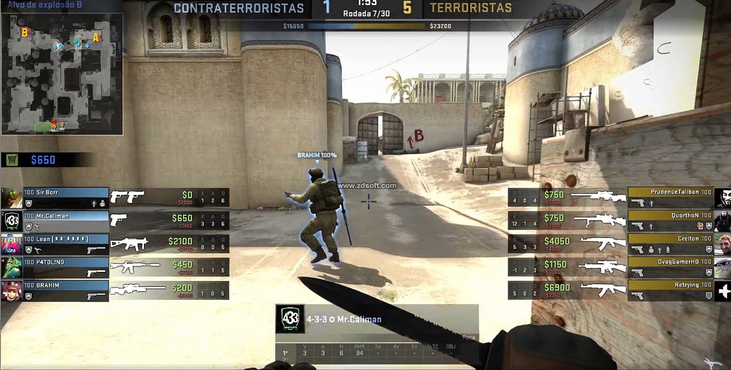 3 HS, 2 AK, 1 Pistol