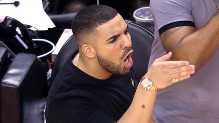 Drake Yells at LeBron James During Game 4
