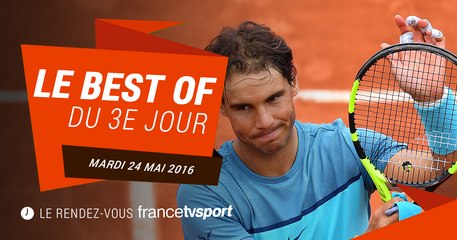 Roland-Garros: de Tsonga à Nadal, le best of du mardi 24 mai