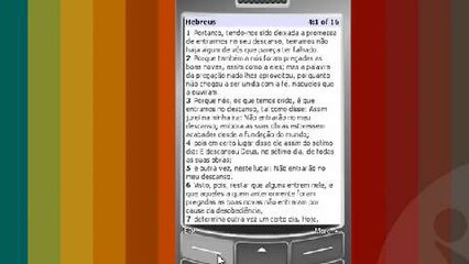Go Bible, uma Bíblia em português para celulares Java
