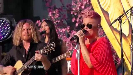 P!nk - Just Like Fire (Jimmy Kimmel Live Performance)
