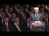 Asiago (VI) - Intervento Presidente Mattarella (24.05.16)
