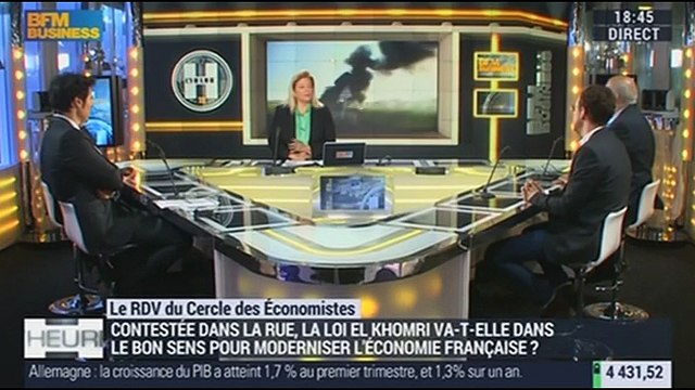 Le Cercle des Économistes: La loi El Khomri, contestée dans la rue, va-t-elle dans le bon sens pour moderniser l'économie française ? - 24/05