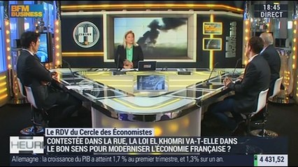 Le Cercle des Économistes: La loi El Khomri, contestée dans la rue, va-t-elle dans le bon sens pour moderniser l'économie française ? - 24/05
