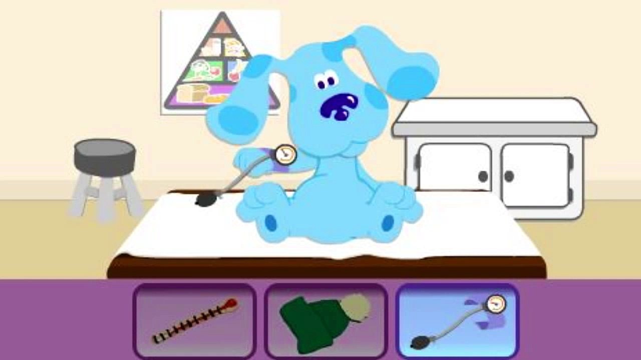 Blue's Checkup   Blue's Clues Games   Nick Jr