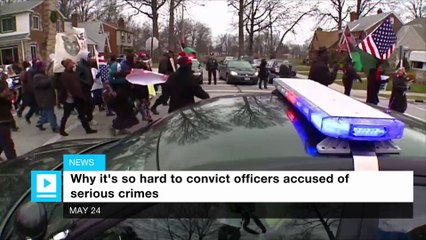 These stats prove its difficult to convict police officers of serious crimes