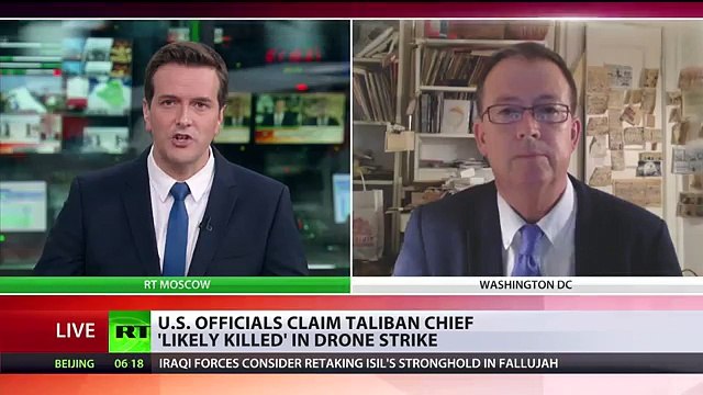'What’s the point' US drone strike 'kills' Afghan Taliban chief, to 'help peace efforts