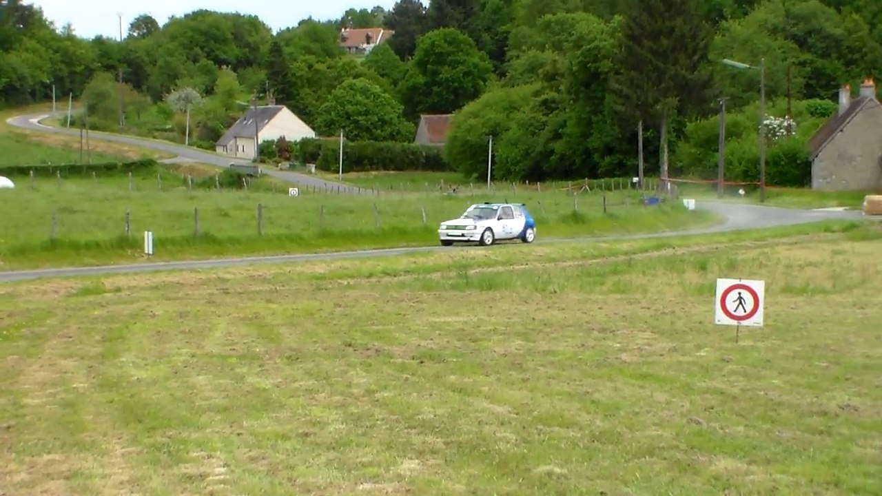 rallye de la vallee du cher 2016  205 gti#61