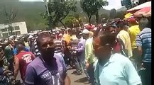 Ciudadanos protestaron en Carapita por falta de alimentos
