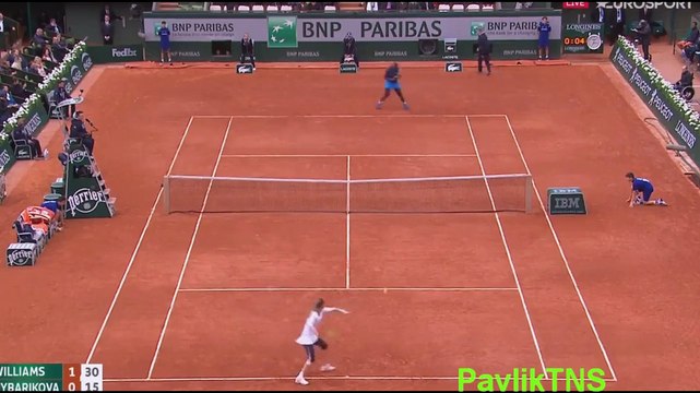 Serena Williams vs Magdalena Rybarikova Full Highlights - FO 1_64 Final - 24.05.2016