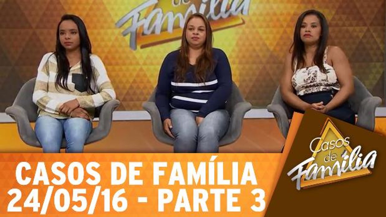 Mãe não é pra isso? Então vá cuidar dos seus netos para eu poder sair! - 24.05.16 - Parte 3