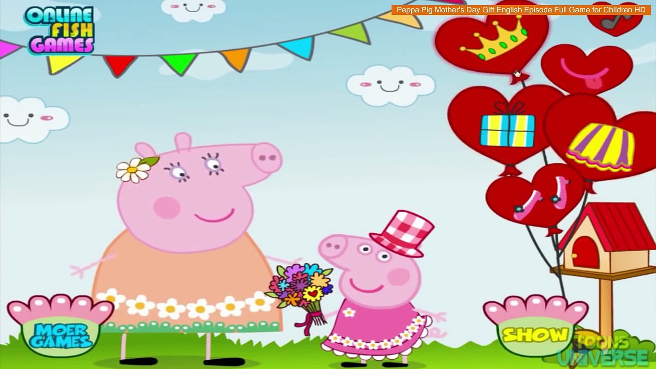 Peppa Pig Mother's Day GiftGame for Children