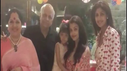 Aishwarya Rai, Ritesh Deshmukh, Madhavan and Shilpa Shetty's Son Viaan Birthday Party _