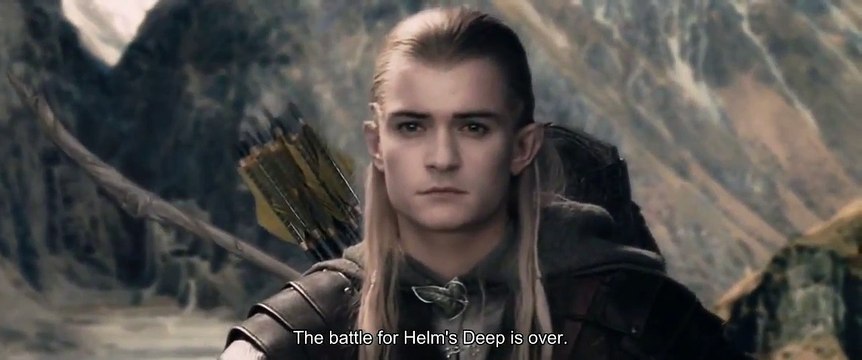 The battle of Helm's Deep is over - The Lord of the Rings: The Two Towers