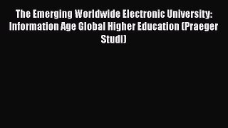 Read The Emerging Worldwide Electronic University: Information Age Global Higher Education