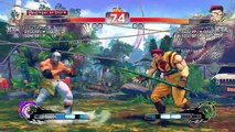 Ultra Street Fighter IV battle: El Fuerte vs Rolento