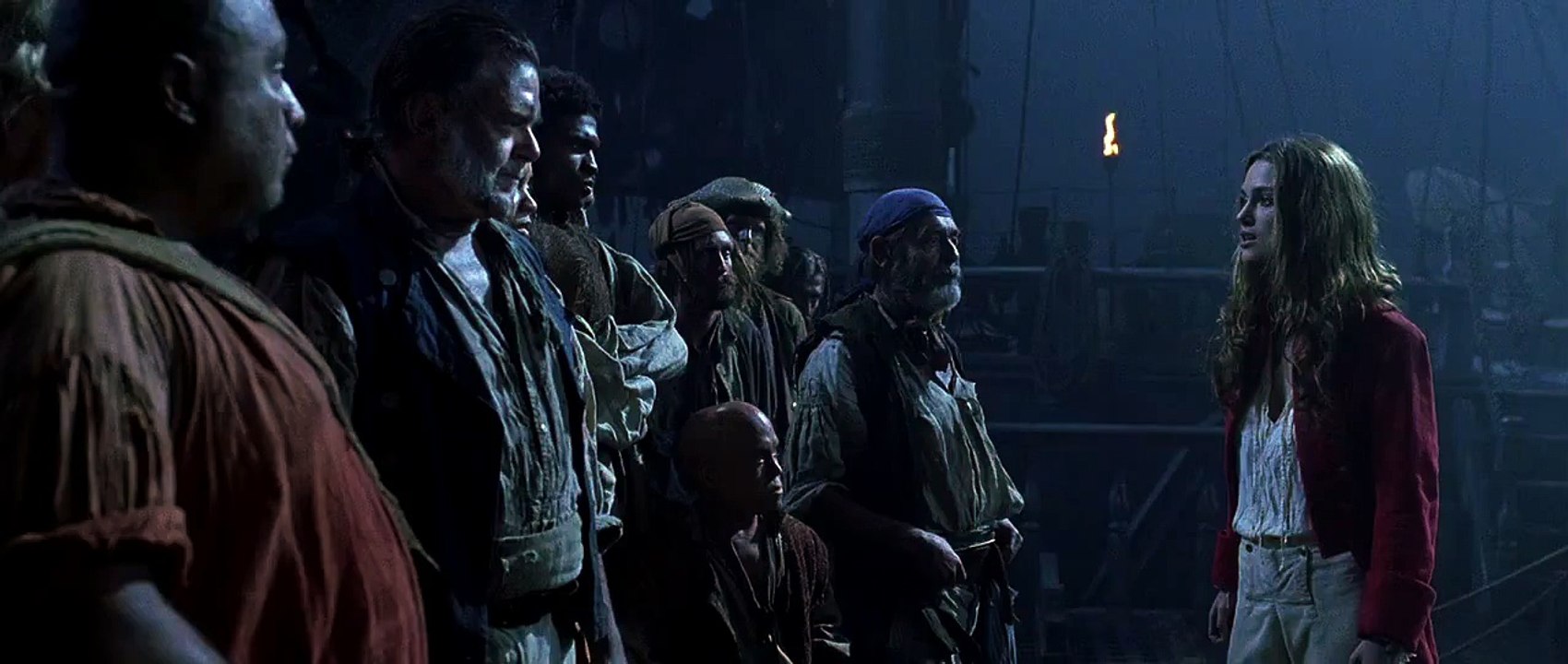 "Bloody pirates" - Pirates of the Caribbean: The Curse of the Black Pearl