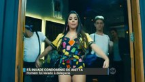 Fã tenta invadir casa da cantora Anitta no Rio de Janeiro