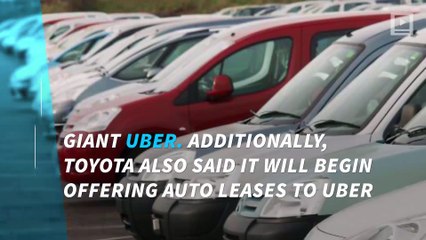 Toyota announces 'strategic investment' in Uber