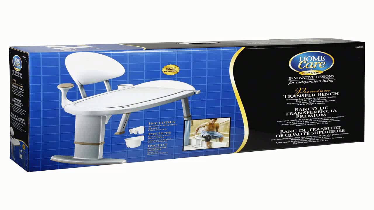 Moen DN7105 Home Care Transfer Bench Glacier video Dailymotion