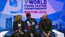 2016 Worlds Men SP Recap Javier Fernandez Patrick Chan Interview