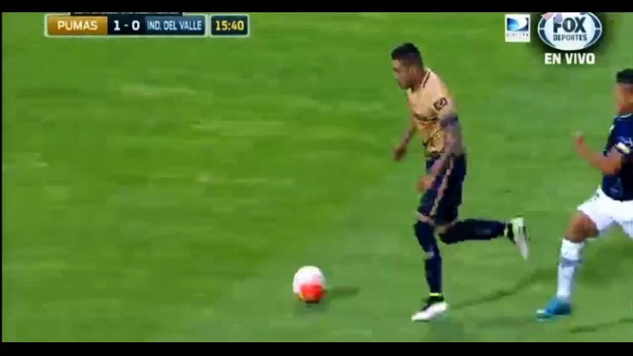 Victor Ismael Sosa Goal ~ Unam Pumas vs Independiente Del Valle 1-0