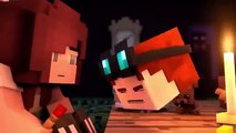 DanTDM with The Diamond Minecart & TDM Minecraft LIGHTS OUT HORROR MAP!! Funny Moments Animation