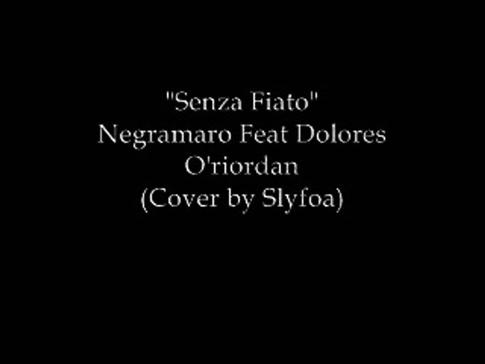 17. Senza Fiato - Negramaro Feat. Dolores O'riordan (Cover Guitare Acoustique)