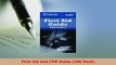 Read  First Aid And CPR Guide 100 Pack Ebook Free