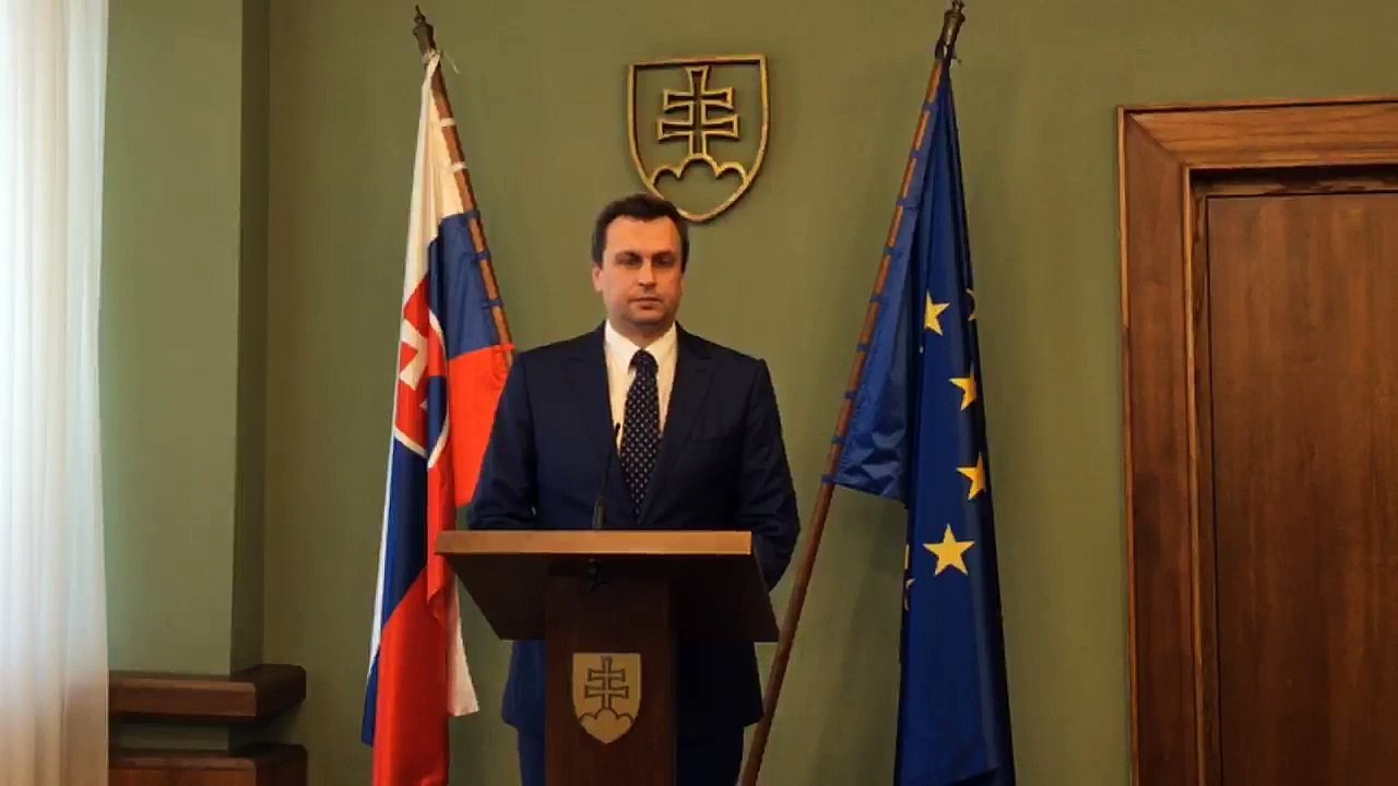 ZÁZNAM: Predseda NR SR A. Danko vyjadril podporu kandidatúre M. Lajčáka
