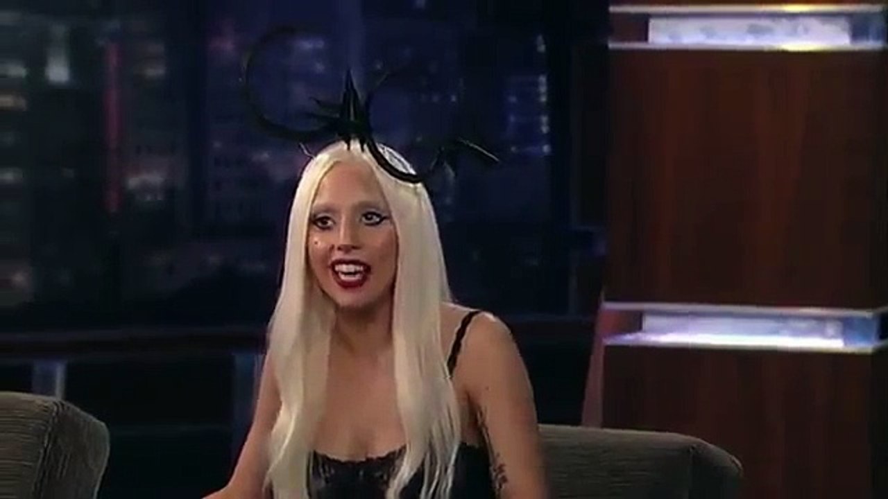Lady Gaga Jimmy Kimmel Live Full Interview