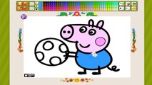 Peppa Pig Coloring Pictures For Kids - Coloring Pages Games