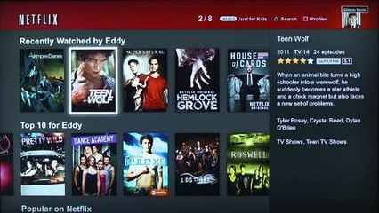 First Look- Netflix Profiles