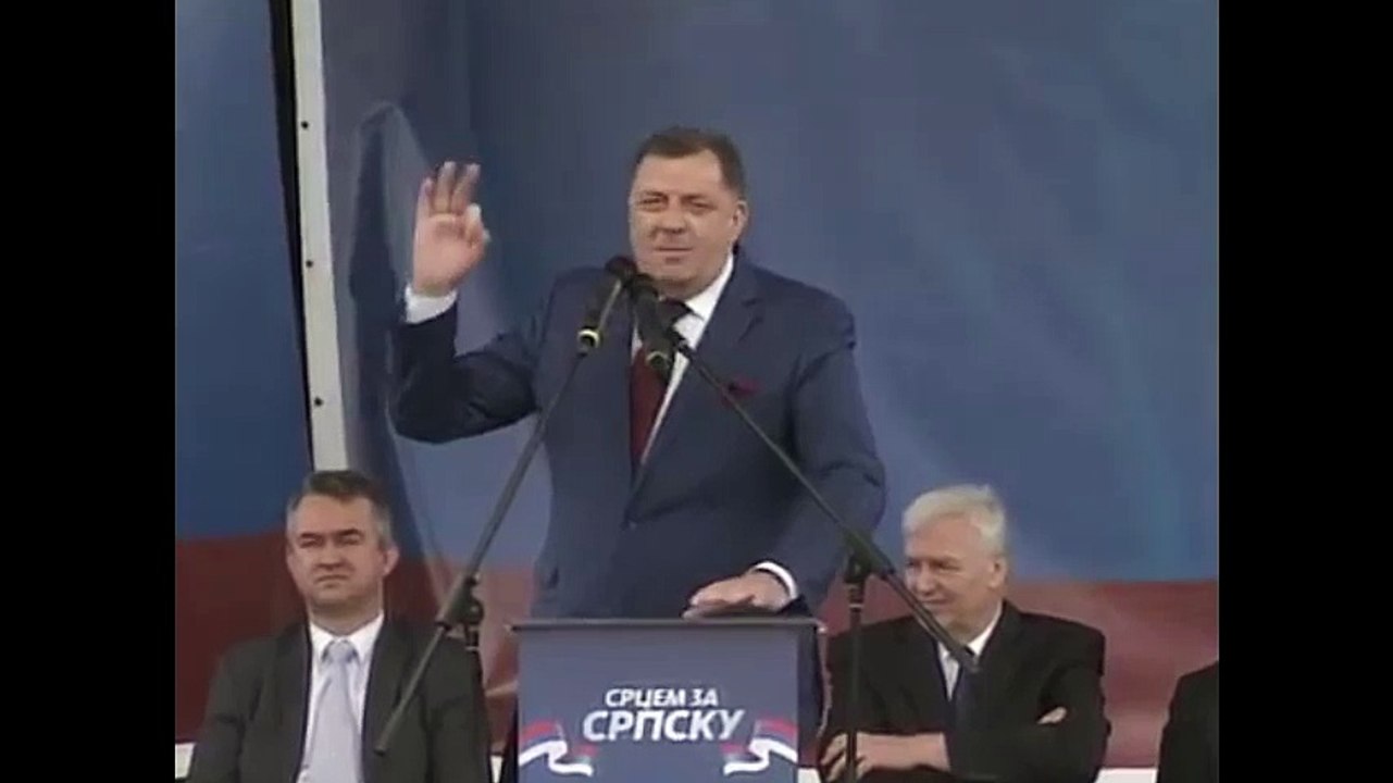 BANJA LUKA: MITING - Milorad Dodik (14.05.2016.)