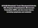 Read RITUXAN (Rituximab): Treats Rheumatoid Arthritis (RA) Wegener Granulomatosis Microscopic
