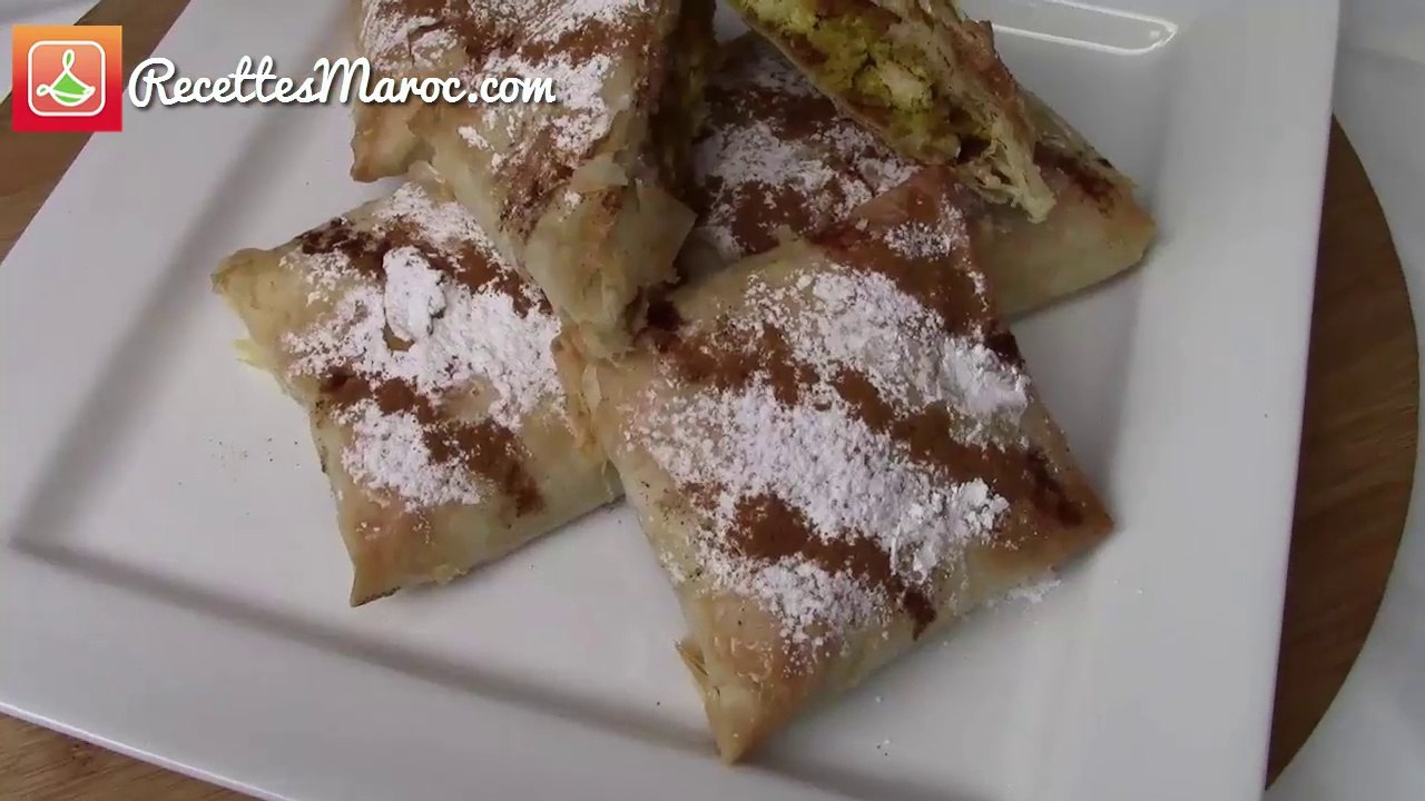 Mini Pastilla au Poulet - Mini Chicken Pastilla -  البسطيلة المغربية بالدجاج