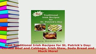 PDF  Best Traditional Irish Recipes for St Patricks Day Corned Beef and Cabbage Irish Stew Download Online