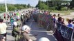 Activists protest at Idomeni as migrants evacuated