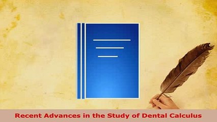 Explore the Latest Research on Dental Calculus 🦷 – Download the Ebook Now