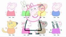11 SurpriseCandyTV   Learn colors with Peppa Pig and Friends Coloring Pages For Kids