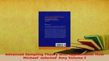 Read  Advanced Sampling Theory with Applications How Michael selected Amy Volume I Ebook Free