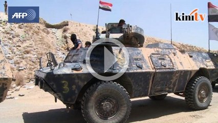 Tentera Iraq rampas kubu IS di Fallujah