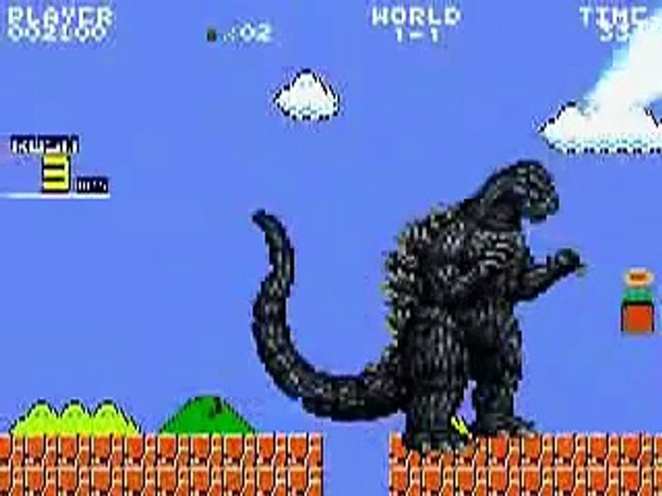 Super Godzilla Mario Bros