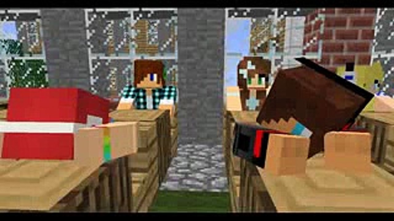 Minecraft love story with song