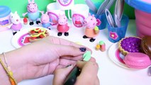 Peppa Pig Picnic Basket Playset Play Doh Dessert DIY Peppa s Picnic Set Play Doh Creations