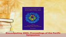 Read  Biocomputing 2005 Proceedings of the Pacific Symposium Ebook Free