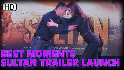 Best Moments | Sultan Official Trailer Launch | Salman Khan & Anushka Sharma
